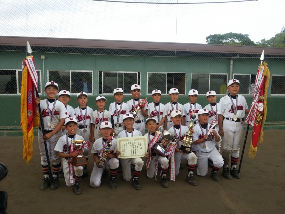 Aチーム北総地区少年野球大会優勝！